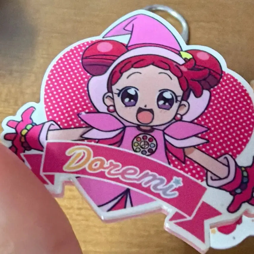 [BUNJANG] Ojamajo Doremi Badge Keyring Bundle Set / 꼬마마법사 레미 오자마녀 도레미 뱃지 키링 일괄