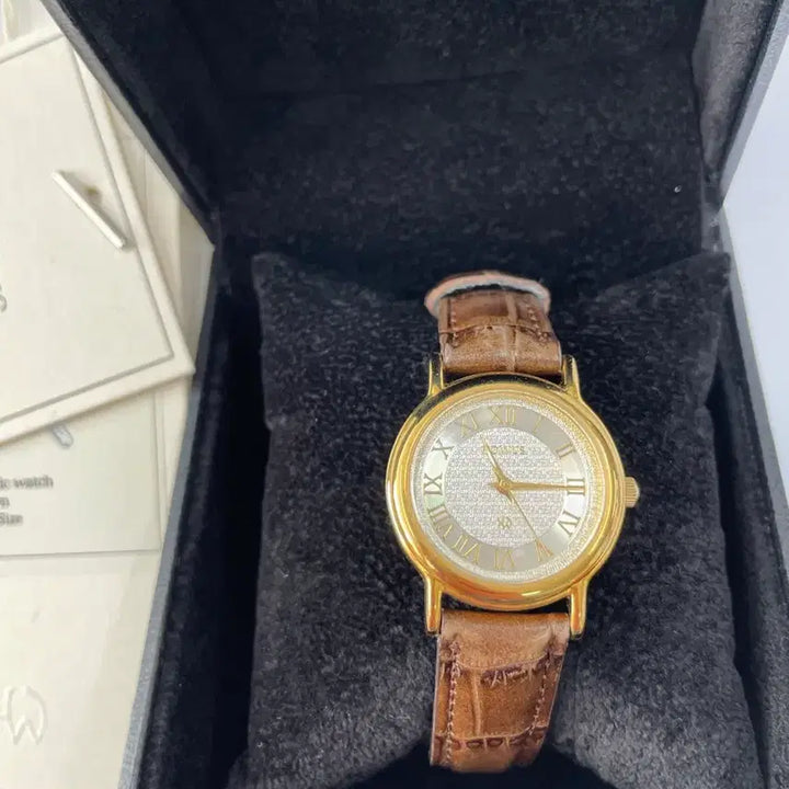 [BUNJANG] Hwa Sa Brown Watch / 호와스 브라운 시계