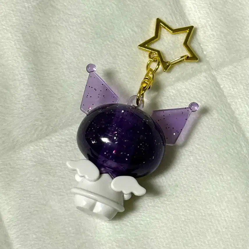 [BUNJANG] Sanrio Kuromi Twinkle Keyring / 산리오 정품 쿠로미 트윙클 키링 새상품