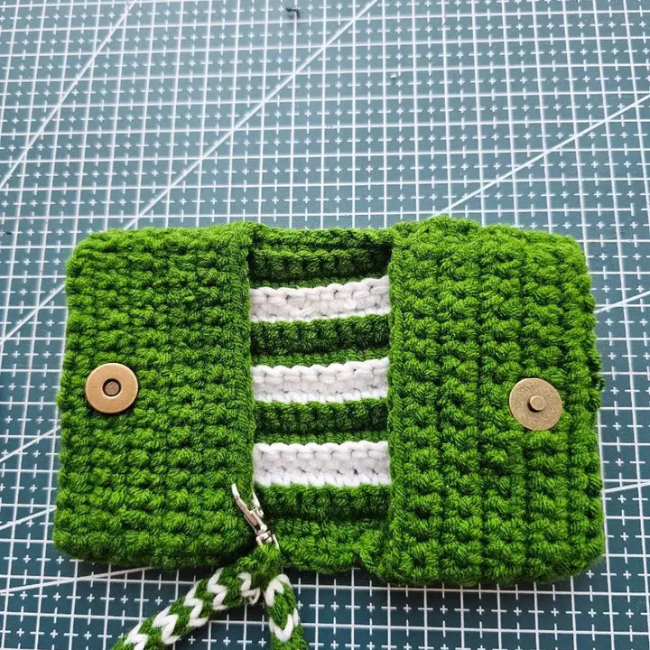 [BUNJANG] Handmade Knitted Pouch / Card Wallet / 핸드메이드 뜨개 파우치 / 카드지갑