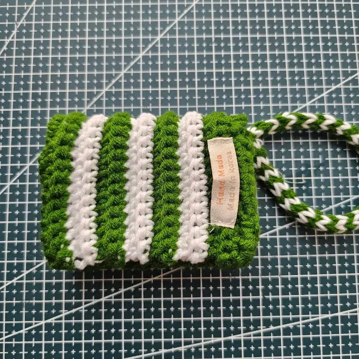 [BUNJANG] Handmade Knitted Pouch / Card Wallet / 핸드메이드 뜨개 파우치 / 카드지갑
