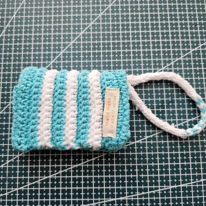 [BUNJANG] Handmade Knitted Pouch / Card Wallet / 핸드메이드 뜨개 파우치 / 카드지갑