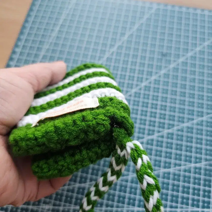 [BUNJANG] Handmade Knitted Pouch / Card Wallet / 핸드메이드 뜨개 파우치 / 카드지갑