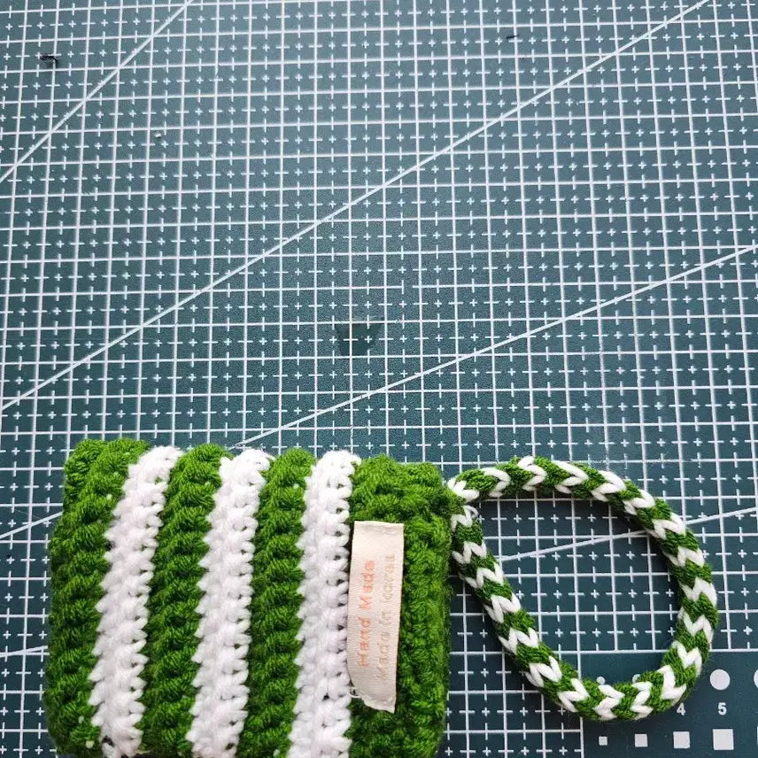 [BUNJANG] Handmade Knitted Pouch / Card Wallet / 핸드메이드 뜨개 파우치 / 카드지갑