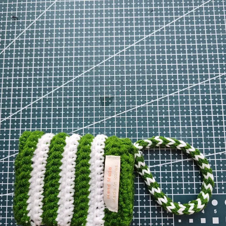 [BUNJANG] Handmade Knitted Pouch / Card Wallet / 핸드메이드 뜨개 파우치 / 카드지갑