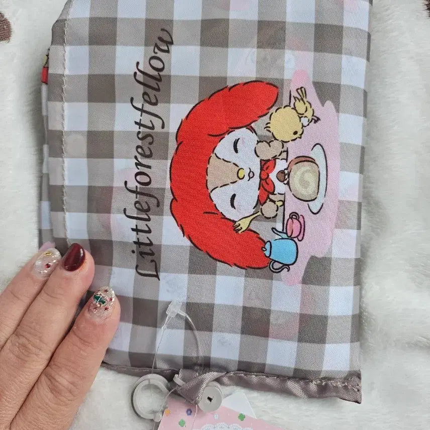 [BUNJANG] Little Forest Fellow Check Eco Bag / 리틀포레스트펠로우 체크 에코백