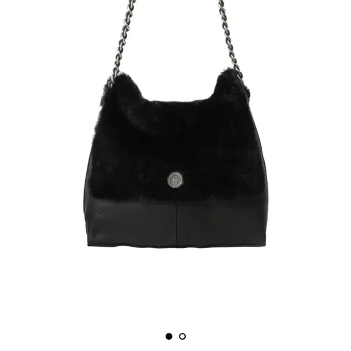 [BUNJANG] Minitmute Fable Chain Pebble Chain Bag - Black / 새상품/실사0) 미닛뮤트 fable chain 페블 체인백 무스탕 블랙