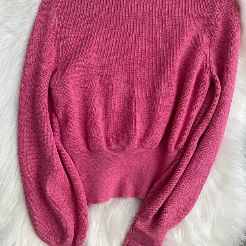 [BUNJANG] Pink Knit Poster / Poster 포스터 핑크 니트 도매택