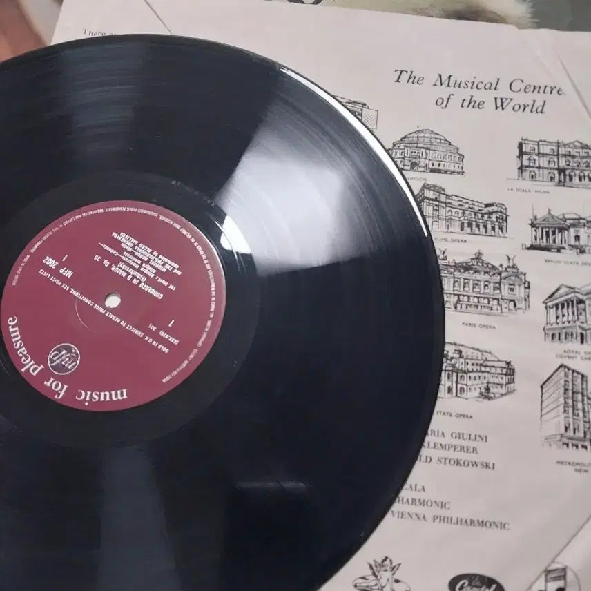 [BUNJANG] MFP Tchaikovsky Violin Concerto LP Album / MFP 차이코프스키 바이올린 협주곡 LP 음반