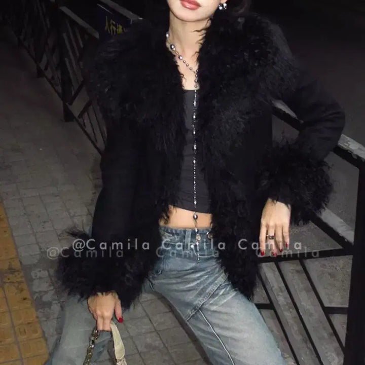 [BUNJANG] Unspecified Cardigan / 퍼가디건