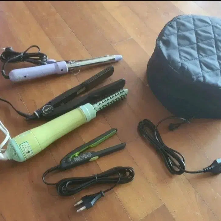 [BUNJANG] Hair Styling Products Bundle Set / 헤어 미용 용품 일괄