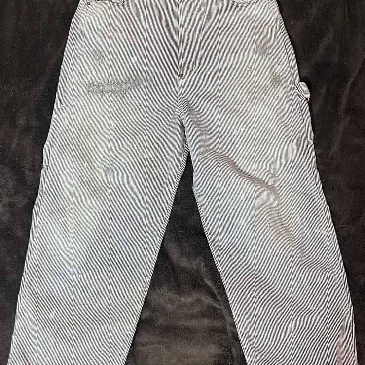 [BUNJANG] Fullcount x Loom N/07 Hickory Painter Denim Pants / 풀카운트 Loom N/07 콜라보 히코리 페인터 데님