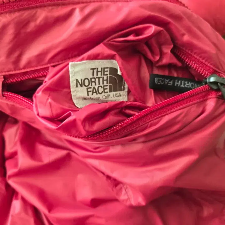 [BUNJANG] The North Face Nuptse Padded Jacket (Red/Brown) - Size S / 노스페이스 눕시 패딩 레드/브라운s