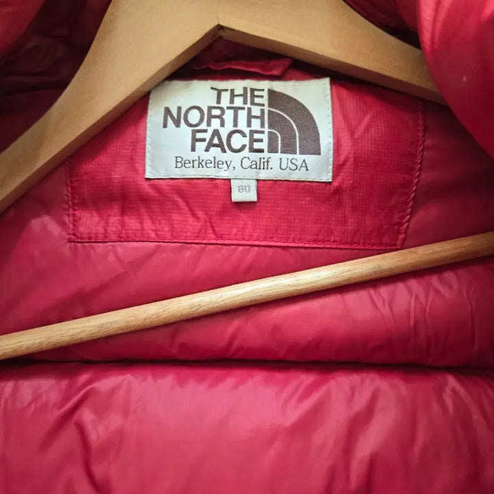 [BUNJANG] The North Face Nuptse Padded Jacket (Red/Brown) - Size S / 노스페이스 눕시 패딩 레드/브라운s