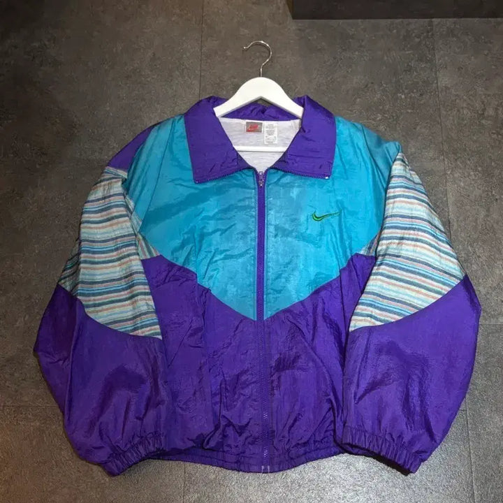 [BUNJANG] Nike Old School Windbreaker Jacket / 나이키 올드스쿨 바람막이 잠바