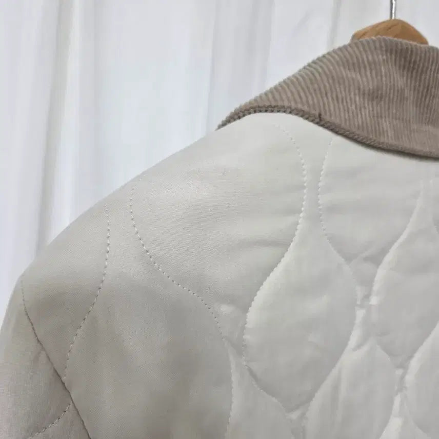 [BUNJANG] Slow and Simple Quilted Fleece Lined Women's Padded Jacket / M 슬로우앤드 퀼팅 후리스안감 여성 패딩 자켓 여자 점퍼 캐주얼