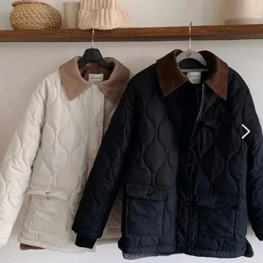 [BUNJANG] Slow and Simple Quilted Fleece Lined Women's Padded Jacket / M 슬로우앤드 퀼팅 후리스안감 여성 패딩 자켓 여자 점퍼 캐주얼