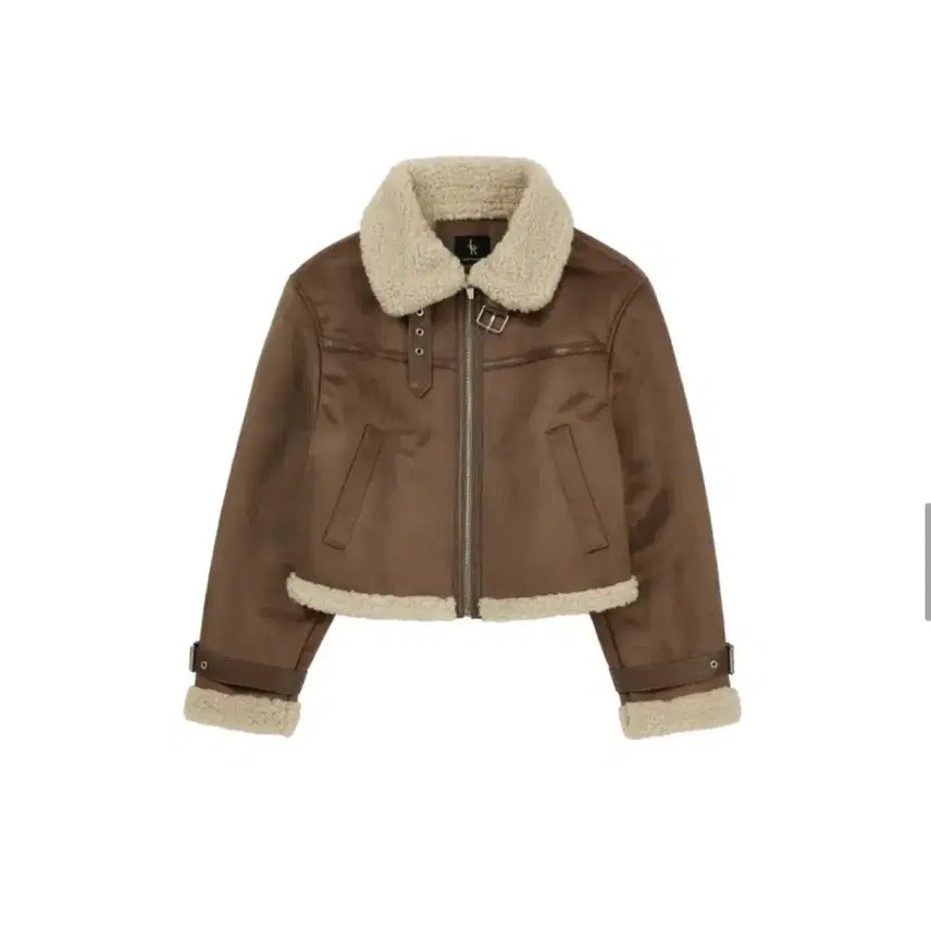 [BUNJANG] Leather Suede Mouton / 레더리 스웨이드 무스탕