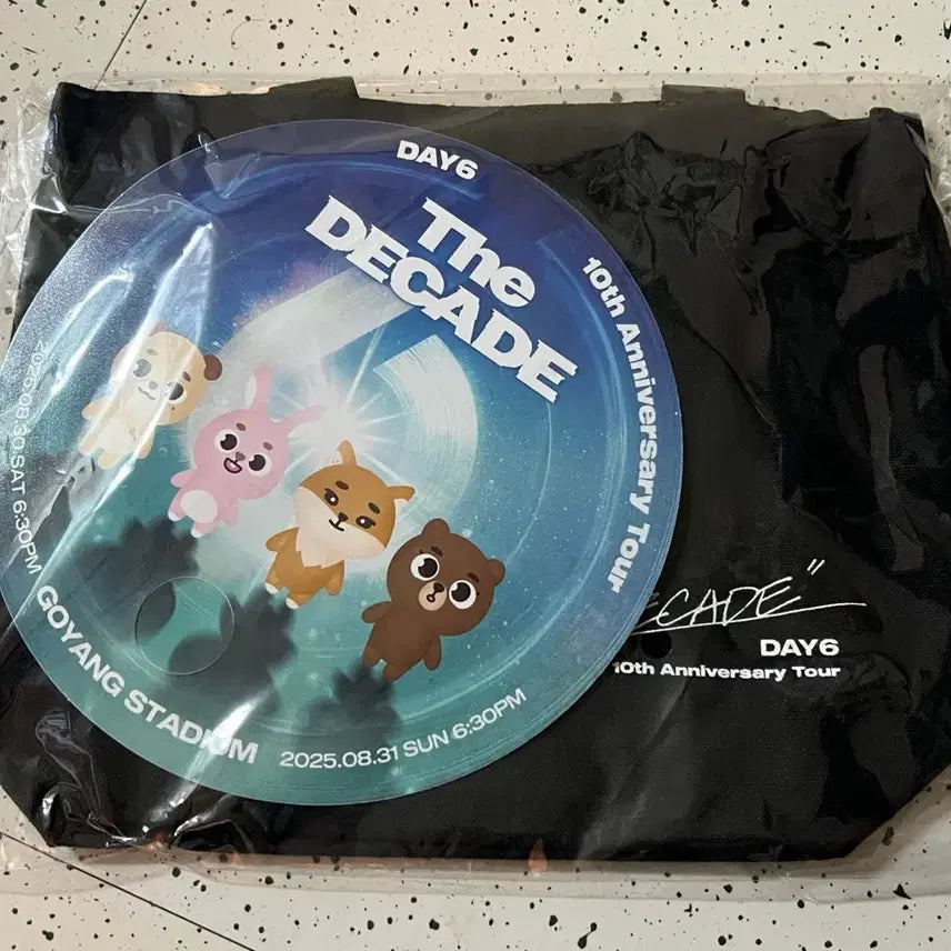 DAY6 데이식스 콘서트 고양콘 입장 기프트 굿즈 미개봉
