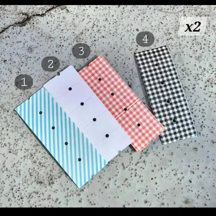 [BUNJANG] Label Pack Bundle Set / 라벨팩 41종 : 일괄 : 스티커 체크 파스텔 네온 형광 일본 스탬프 @