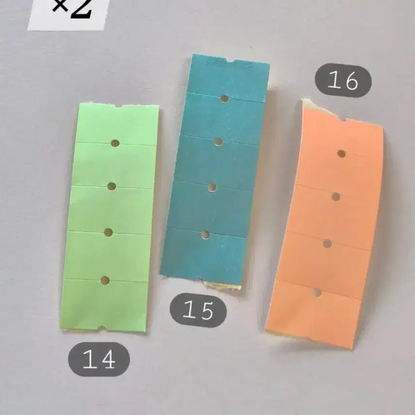 [BUNJANG] Label Pack Bundle Set / 라벨팩 41종 : 일괄 : 스티커 체크 파스텔 네온 형광 일본 스탬프 @