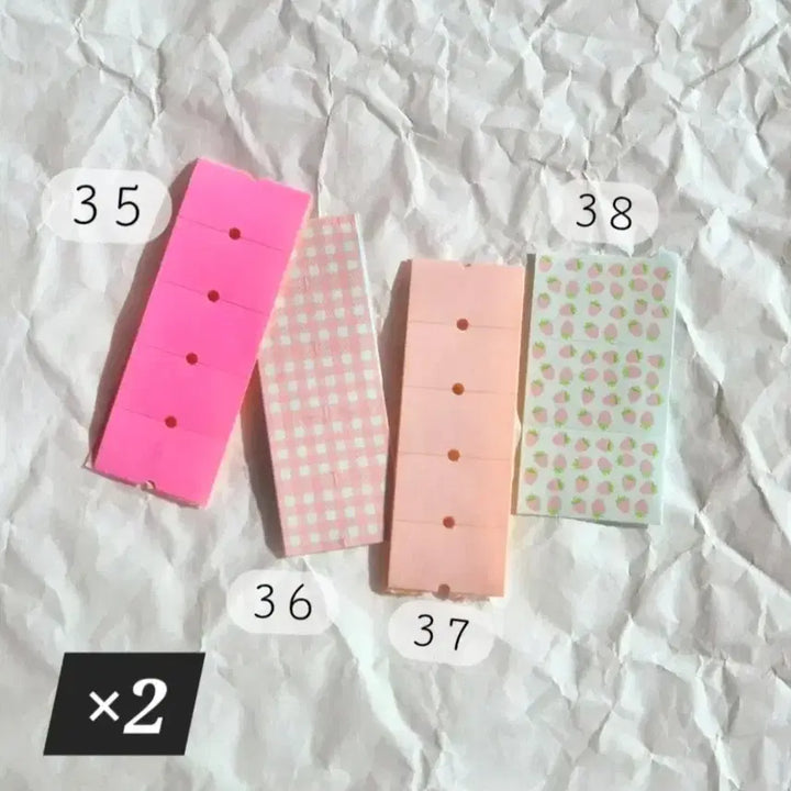 [BUNJANG] Label Pack Bundle Set / 라벨팩 41종 : 일괄 : 스티커 체크 파스텔 네온 형광 일본 스탬프 @