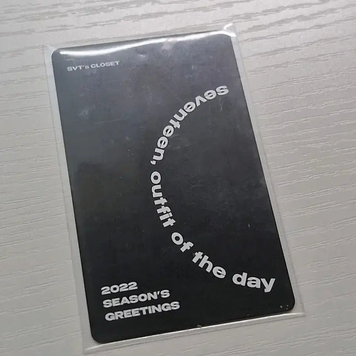 세븐틴 2022년 시즌 그리팅 승철 포카