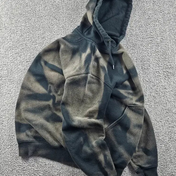 [BUNJANG] Custom Washed Hoodie (M) / 칼하트 다잉 워시드 커스텀 후드 티셔츠 ( M ) / 10689