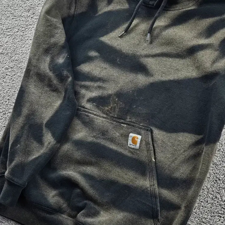 [BUNJANG] Custom Washed Hoodie (M) / 칼하트 다잉 워시드 커스텀 후드 티셔츠 ( M ) / 10689