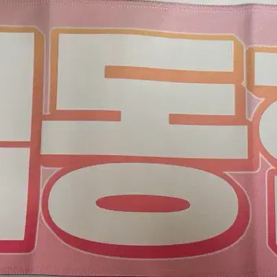 [BUNJANG] AB6IX Kim Donghyun Reflective Slogan / AB6IX 에이비식스 김동현 반사 슬로건