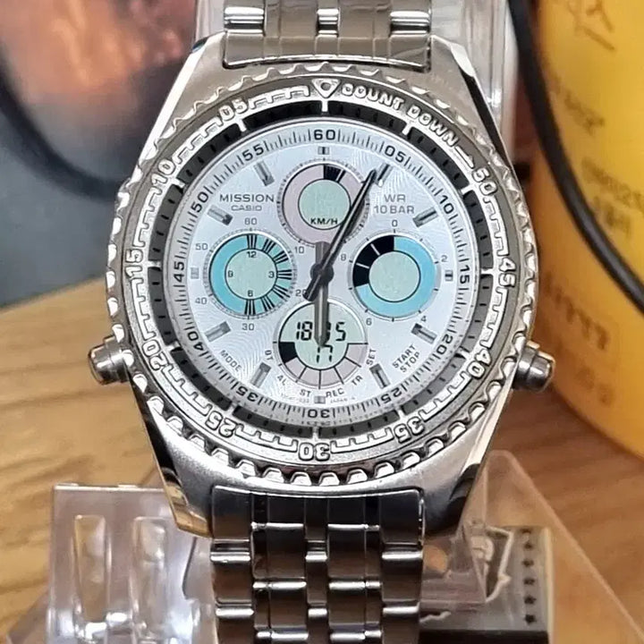 [BUNJANG] Casio MIS-101 Diver Watch / 빈티지 극미품 90's 파일럿 미션 MIS-101 다이버 카시오시계