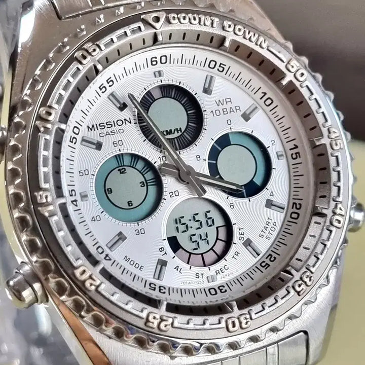 [BUNJANG] Casio MIS-101 Diver Watch / 빈티지 극미품 90's 파일럿 미션 MIS-101 다이버 카시오시계