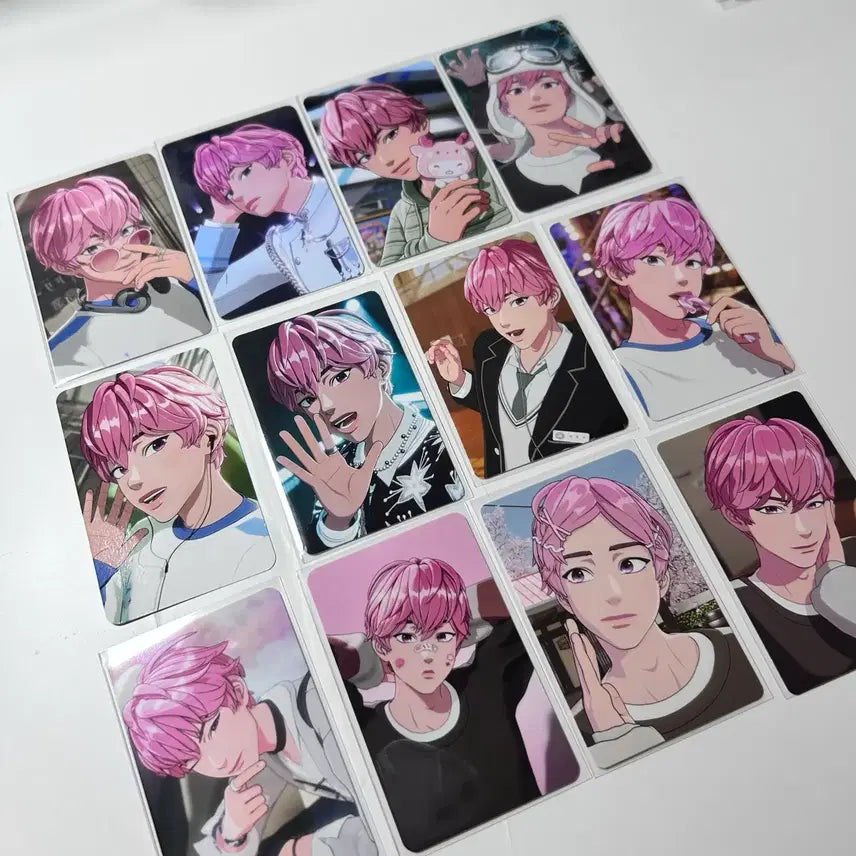 [급처] 플레이브 밤비 포토카드 12장 일괄 판매