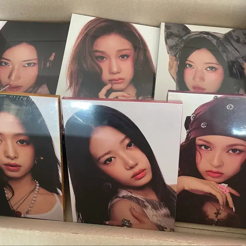 베이비몬스터 미개봉 위고업 앨범 패턴 버전 set