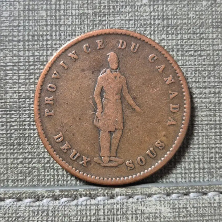 [BUNJANG] Canada Quebec Bank Penny Token / 1852년 캐나다 퀘백 은행 1페니 대형 토큰