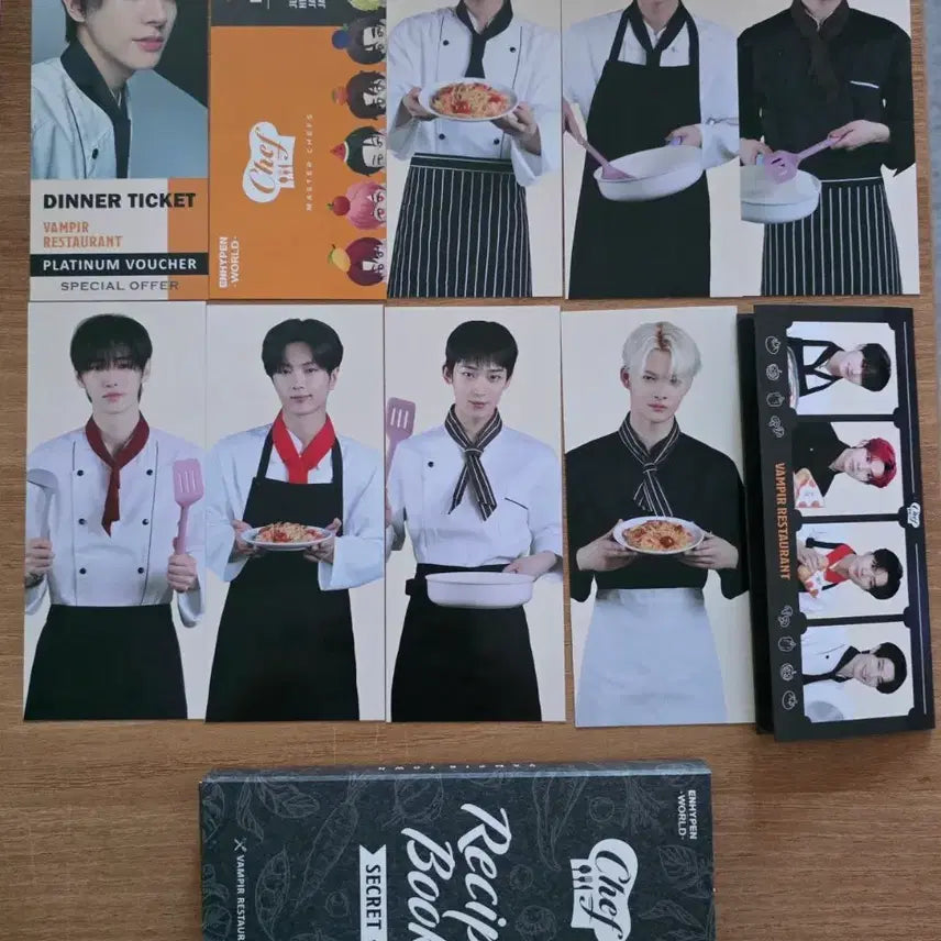 [제이크] 엔하이픈 월드 쉐프(CHEF) 베이직 Ver.