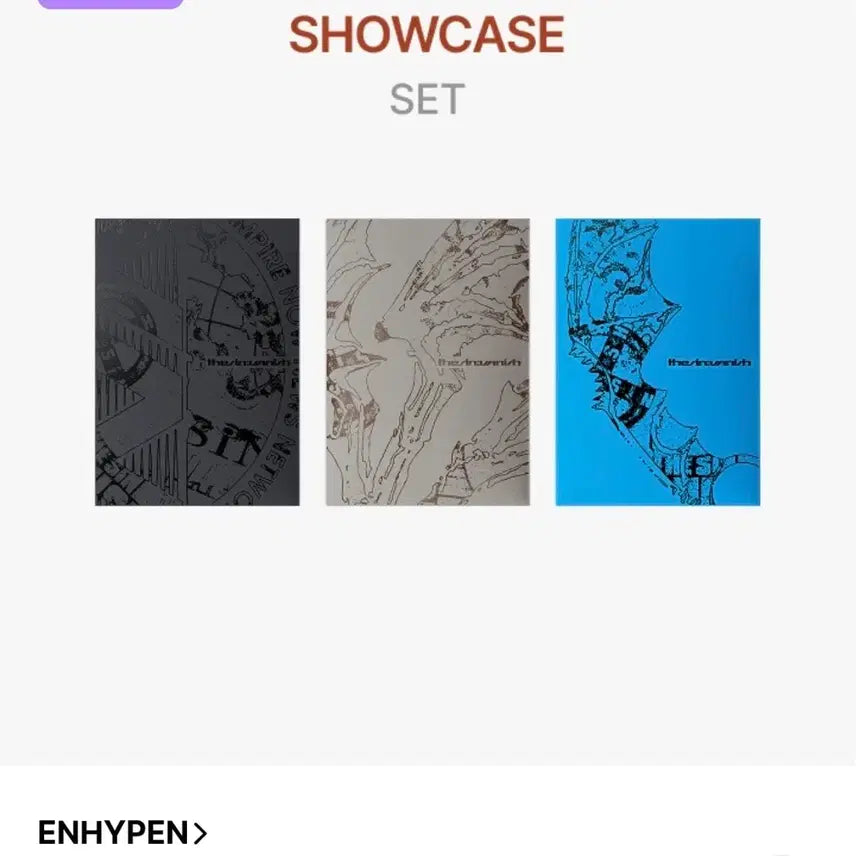 엔하이픈 ENHYPEN THE SIN : VANISH 앨범 일반반 양도