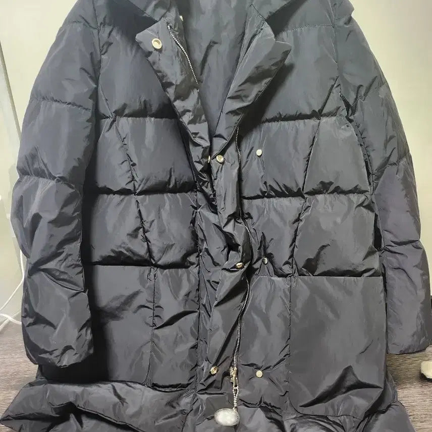 [BUNJANG] Generic Duck Down Padded Jacket - Black - Size 55 / 덕다운 패딩 55(새상품)