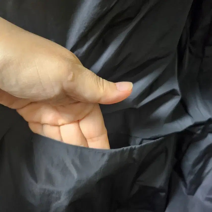 [BUNJANG] Generic Duck Down Padded Jacket - Black - Size 55 / 덕다운 패딩 55(새상품)