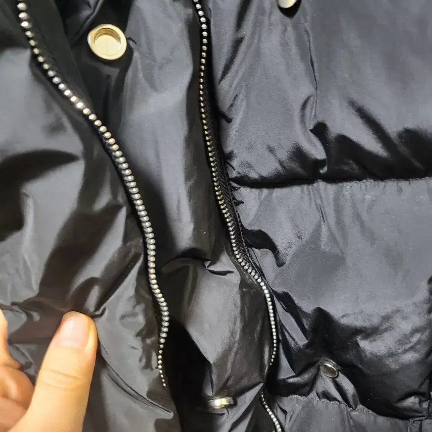 [BUNJANG] Generic Duck Down Padded Jacket - Black - Size 55 / 덕다운 패딩 55(새상품)