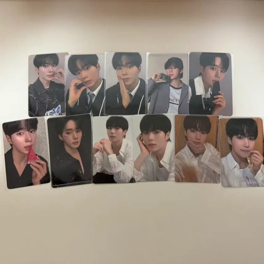[BUNJANG] BOYNEXTDOOR Kim Junseo Exhibition Week 1 Photocard Bundle Set / 보플2 전시회 1주차 포카 김준서 (일괄)