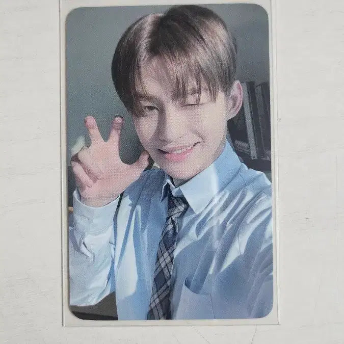 투어스 지훈 스파클링 블루 이즈위 포카