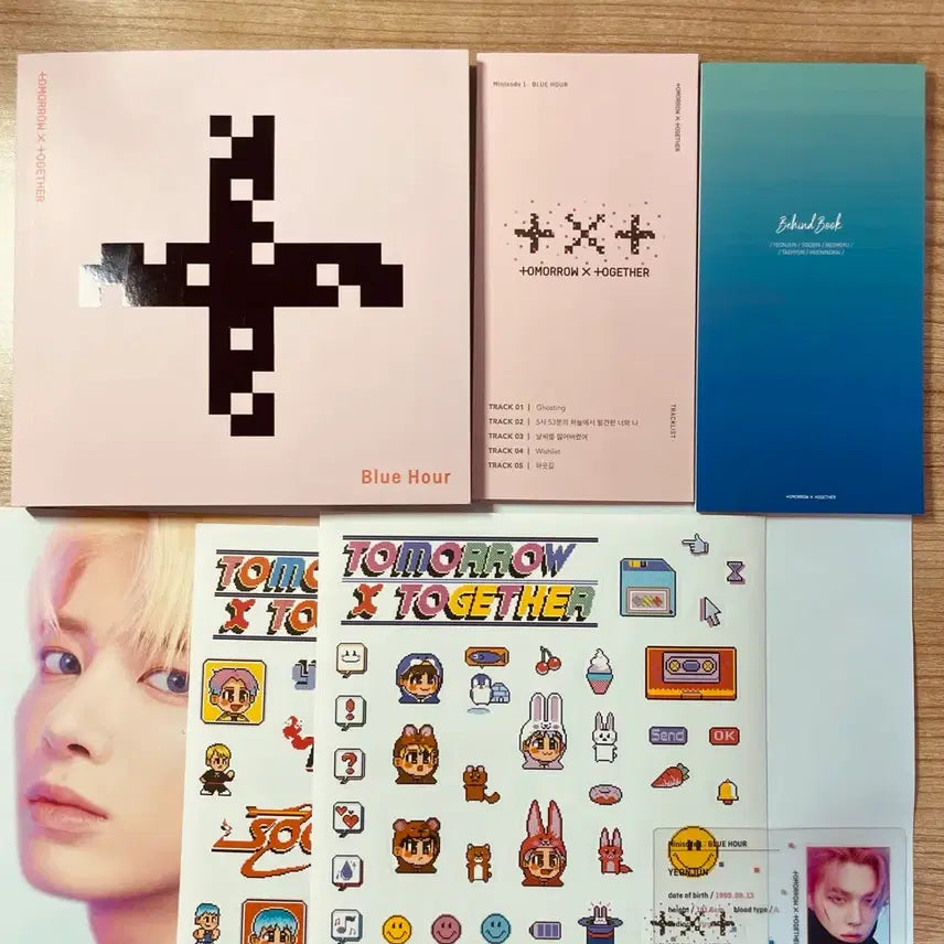 투모로우바이투게더 Blue Hour 앨범 풀세트