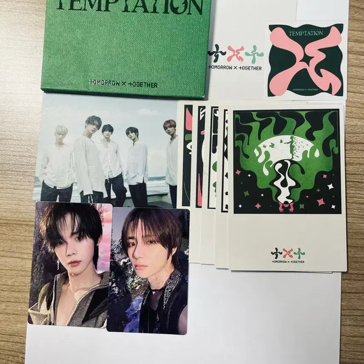투모로우바이투게더 템테이션 앨범