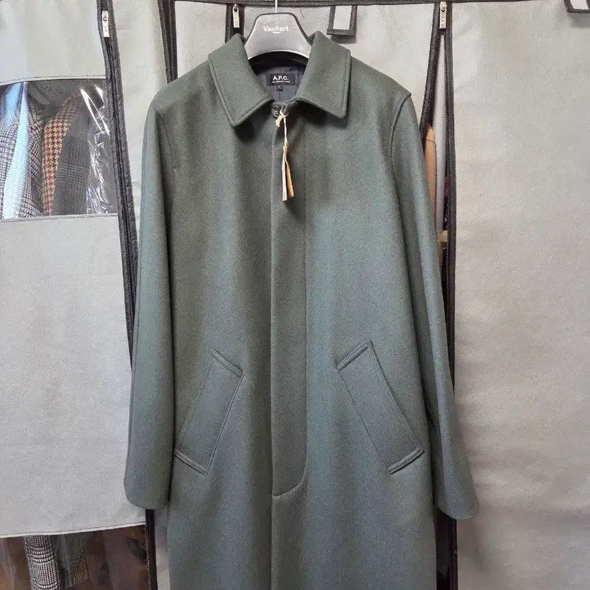 [BUNJANG] APC Wool Mac Coat / APC 아페쎄 울 맥코트 [새제품]