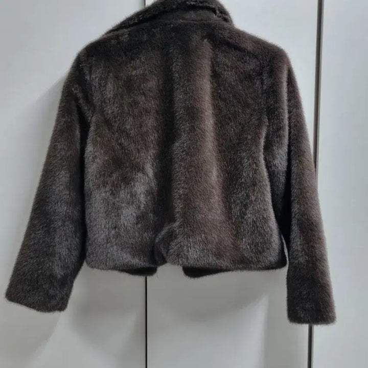 [BUNJANG] Temu Faux Fur Jacket (Brown, Size S) / 새상품 테무 퍼자켓 브라운 S사이즈