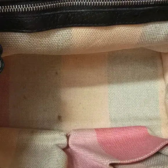 [BUNJANG] Gucci Bamboo Top Handle Bag / 정품))구찌 블랙 뱀부 탑핸들 가방s