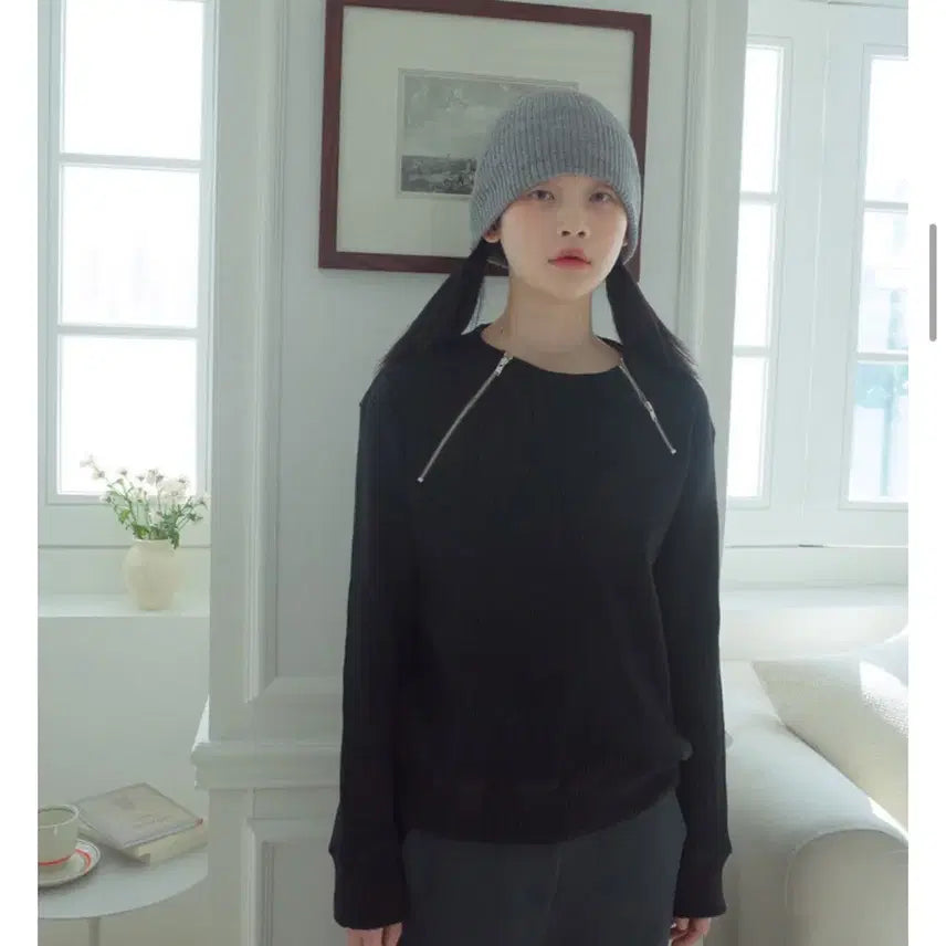 [BUNJANG] Baby V.O.X. Re.V Beige Beanie / 베이비랩 골지 비니 그레이