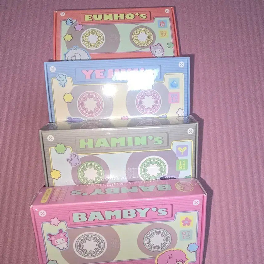 플레이브 2025 생일키트 은호 밤비 예준 하민 일괄