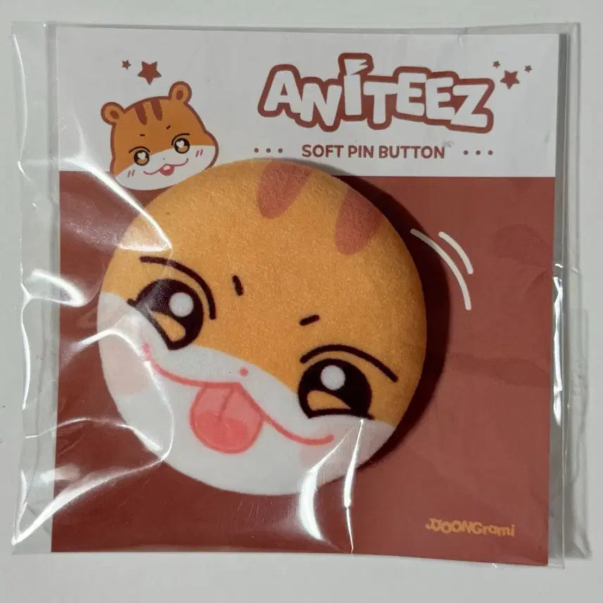 [SOLD OUT] 에이티즈 애니티즈 말랑 핀버튼 쭝라미
